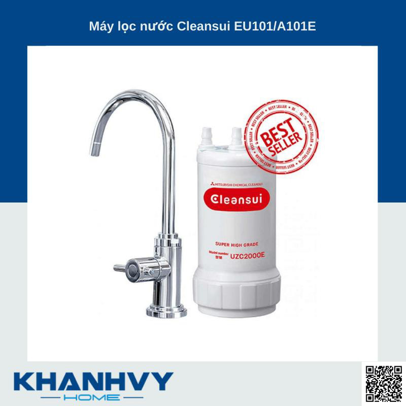 Ưu điểm vượt trội của máy lọc nước Cleansui A101E