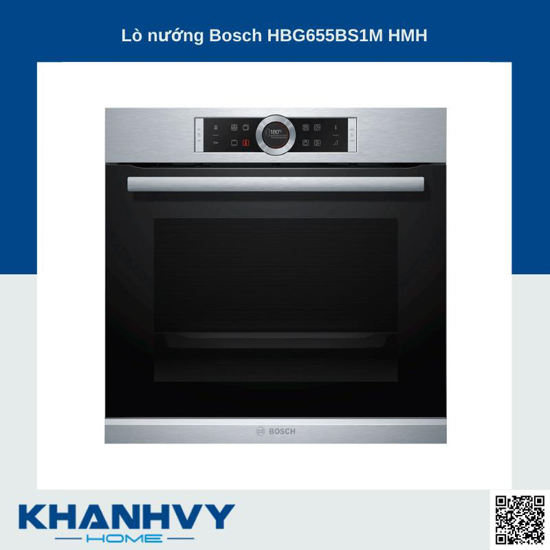 Lò nướng Bosch HBG655BS1M Series 8